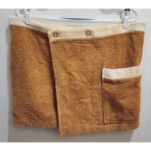 Vtg Yves Saint Laurent Homewear Pour L'homme Women's Terrycloth Skirt One Size